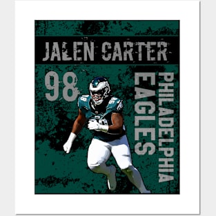 Jalen carter || philadelphia eagles Posters and Art